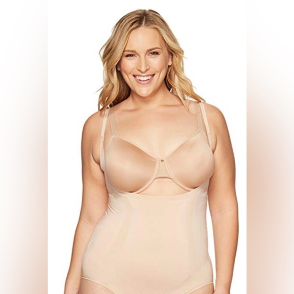 Spanx 10129P Oncore Open-Bust Panty Bodysuit Soft Nude Size 3X - Picture 1 of 6